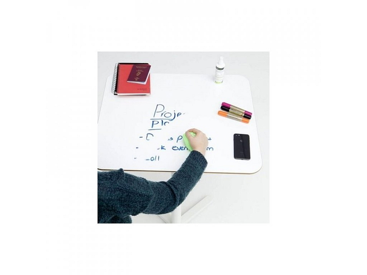 Samolepicí bílá popisovatelná tapeta