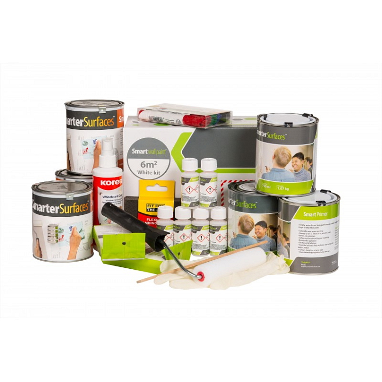 Zvýhodněný set bílý magnetický - 6 m²