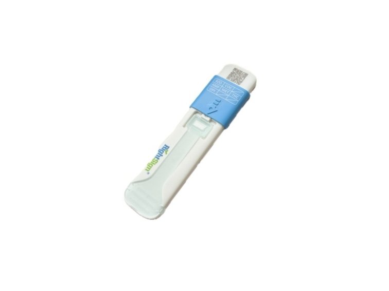 1x RightSign Multi drogový test na 4 drogy (COC,MET,THC,OPI) ze slin