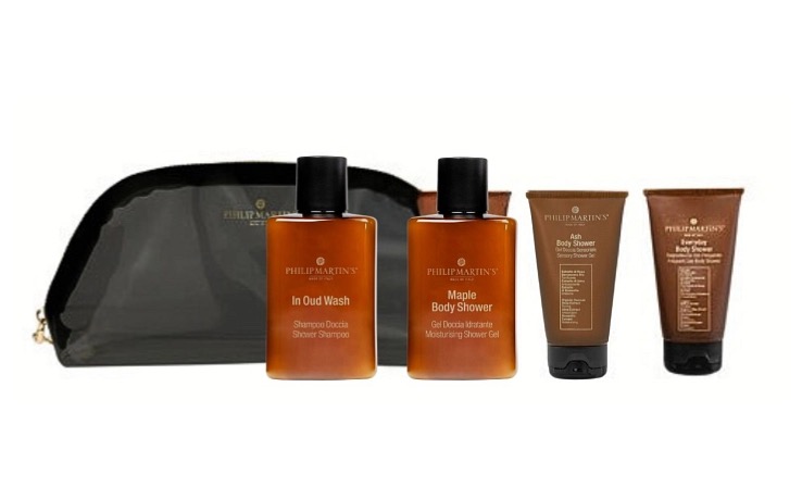 BODY SHOWER cestovní kosmetická sada (sprchové gely)