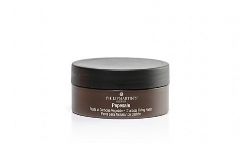 PEPESALE stylingová černá pasta na vlasy s aktivním uhlí