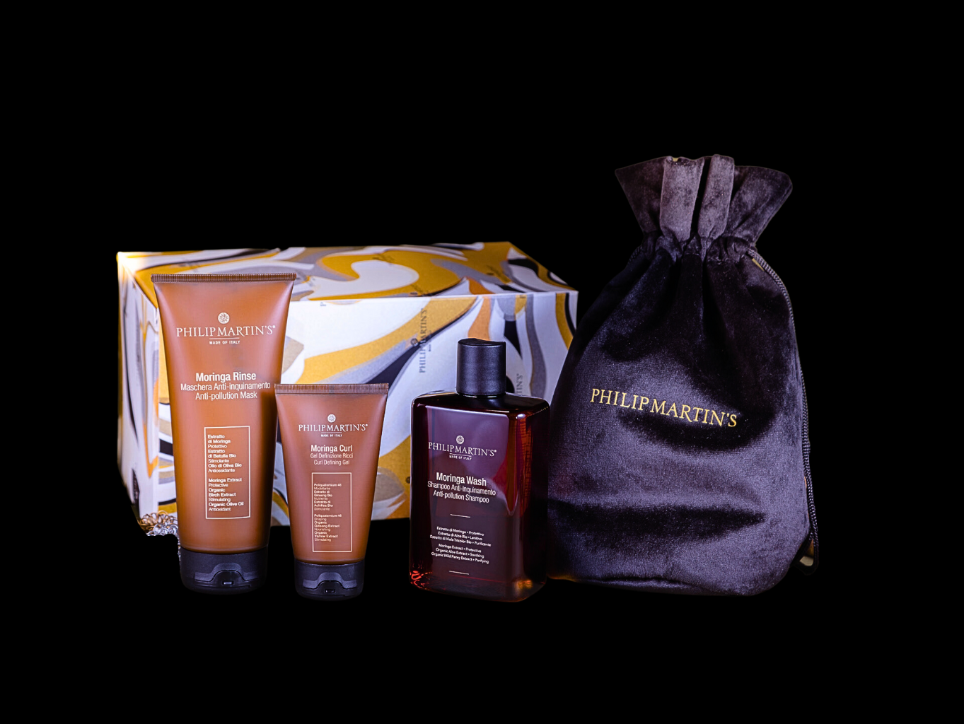 Dárková sada na kudrnaté a vlnité vlasy