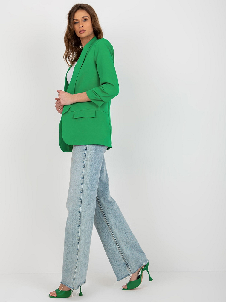 Dámske elegantné sako Adela zelené