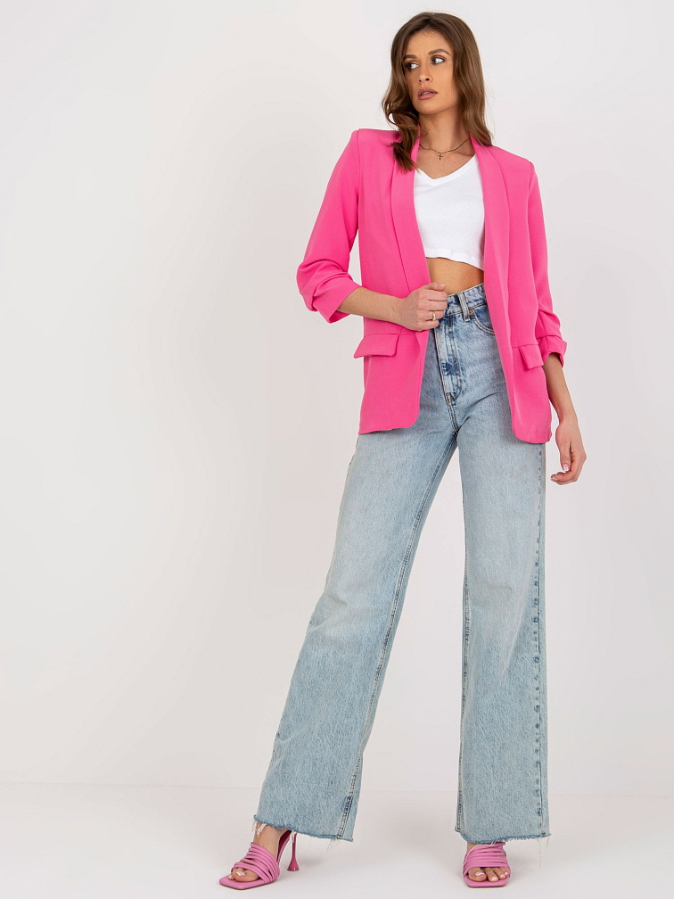 Dámske elegantné sako Adela pink