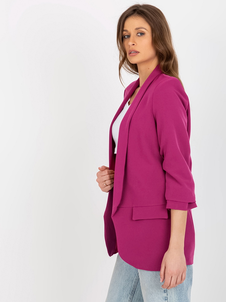 Dámske elegantné sako Adela fuksiové