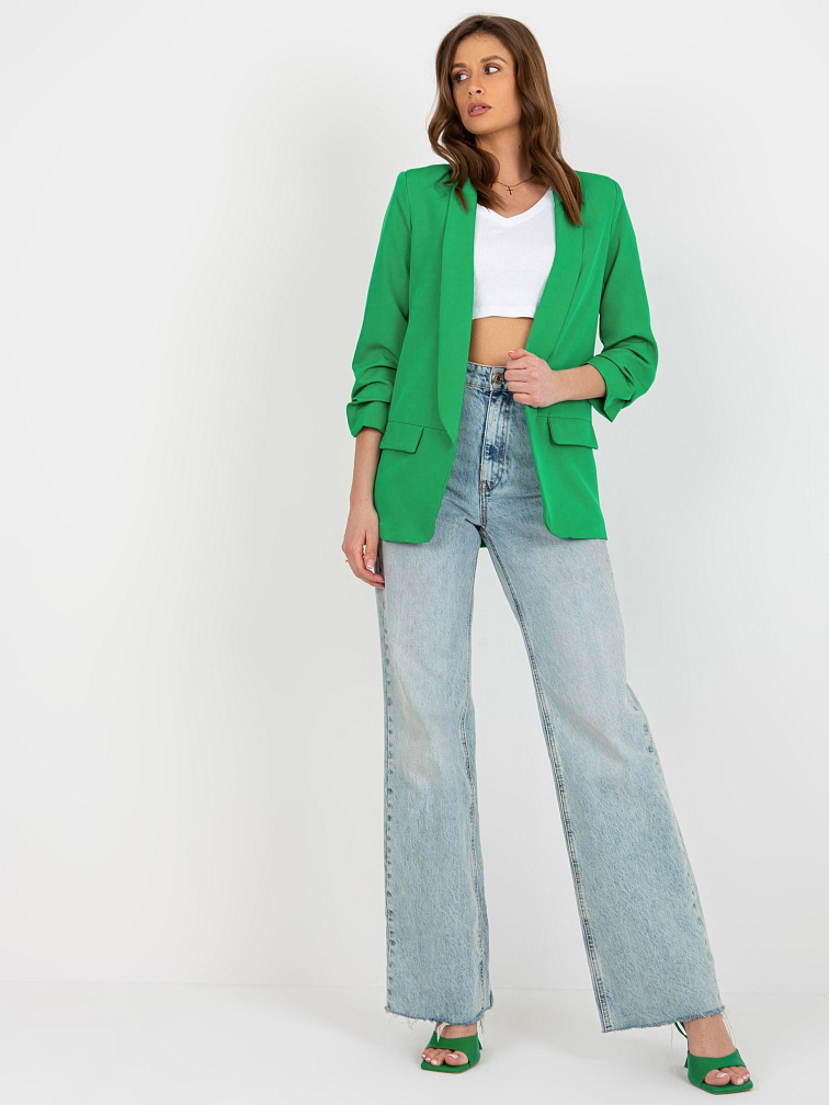 Dámske elegantné sako Adela zelené