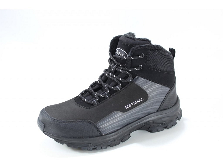 Pánská nadměrná obuv Softshell Alpinex A523027W zateplená