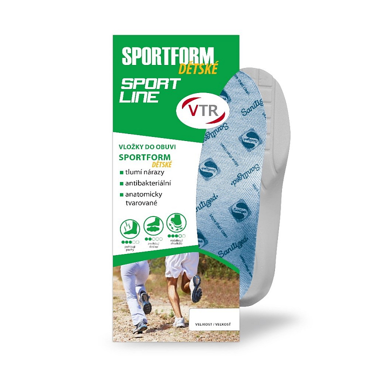VTR vložky Sportform detské