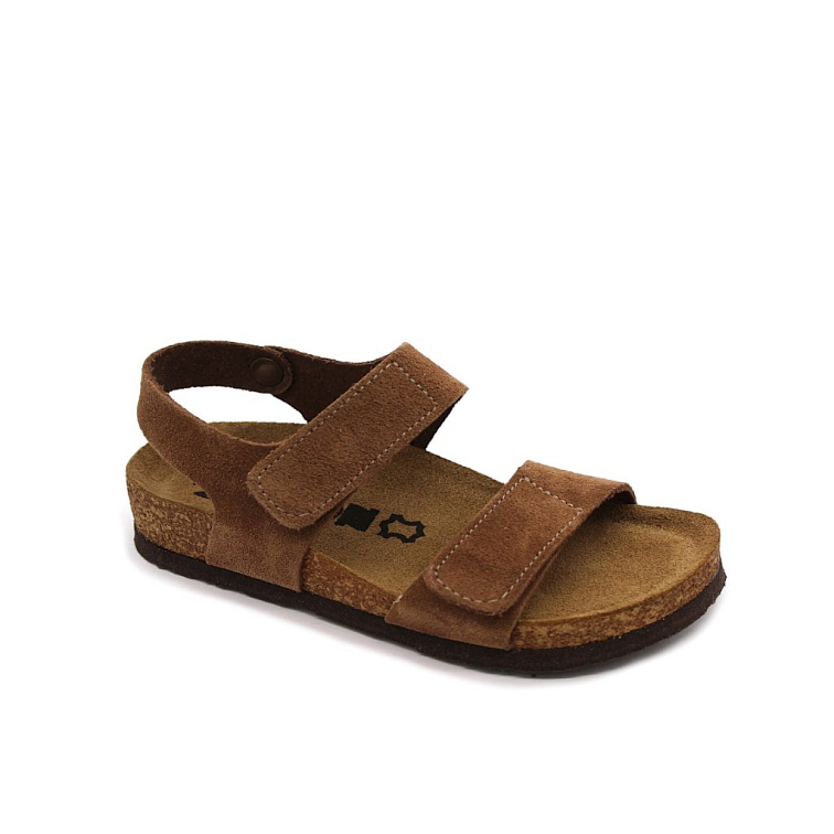 Leon 4803 destké sandále hnedá