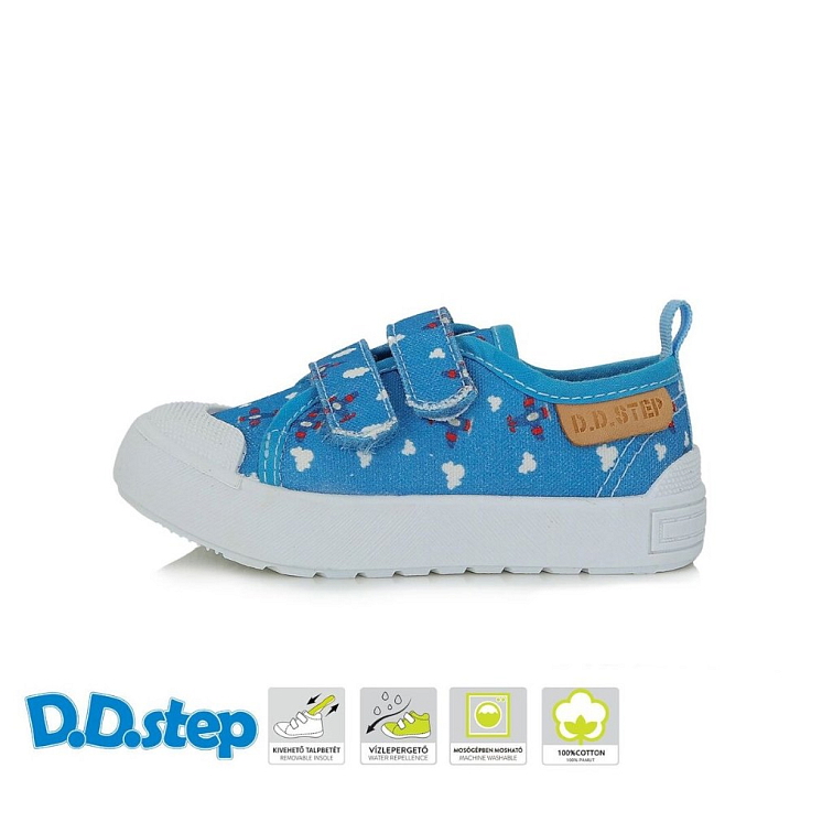 DD Step plátené tenisky 024-CSB-41239B