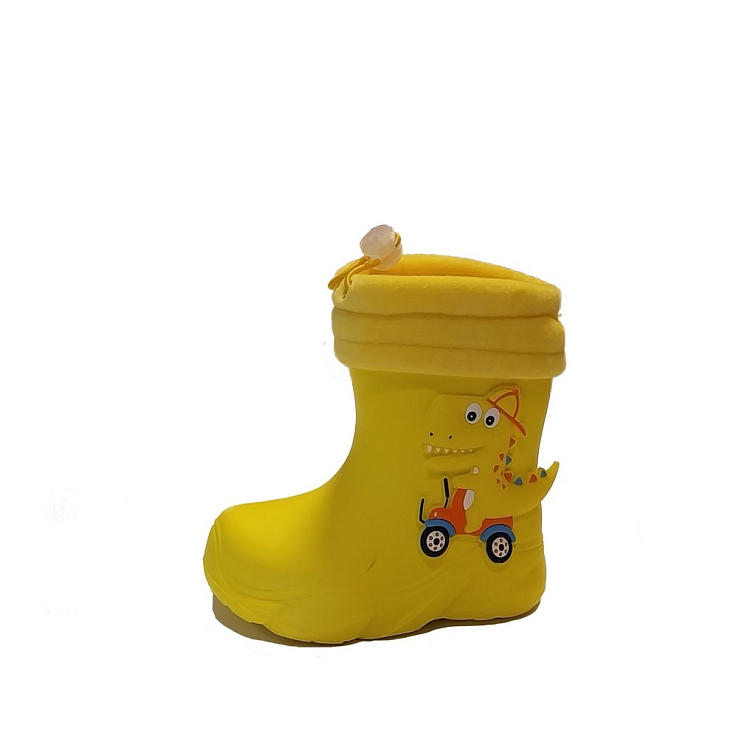 detské gumáky zateplené yellow Apawwa