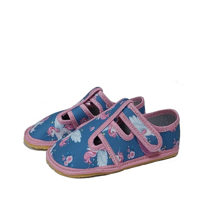 detské barefootové papučky BIGHORN 5101L