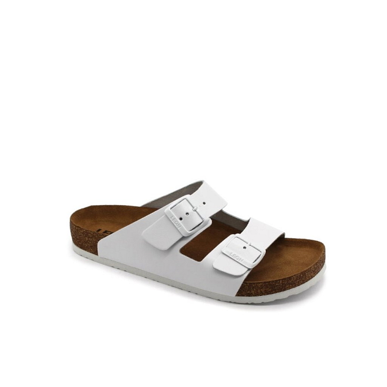 Leon 4010 korková zdravotná obuv biela