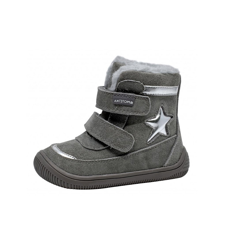 Protetika LINET GREY detská zimná barefoot obuv