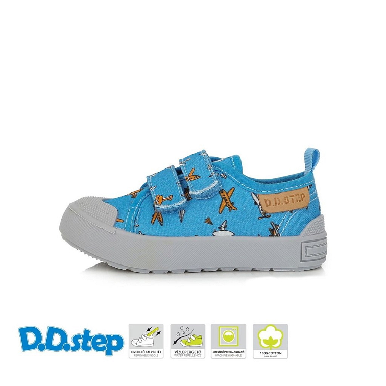 DD Step plátené tenisky 024-CSB-41239
