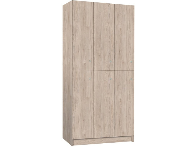 Šatní skříň 6-boxové lamino