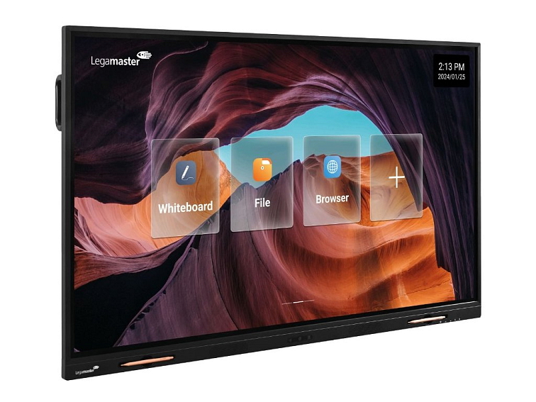 Dotykový displej Legamaster na pylonech (55" - 86")