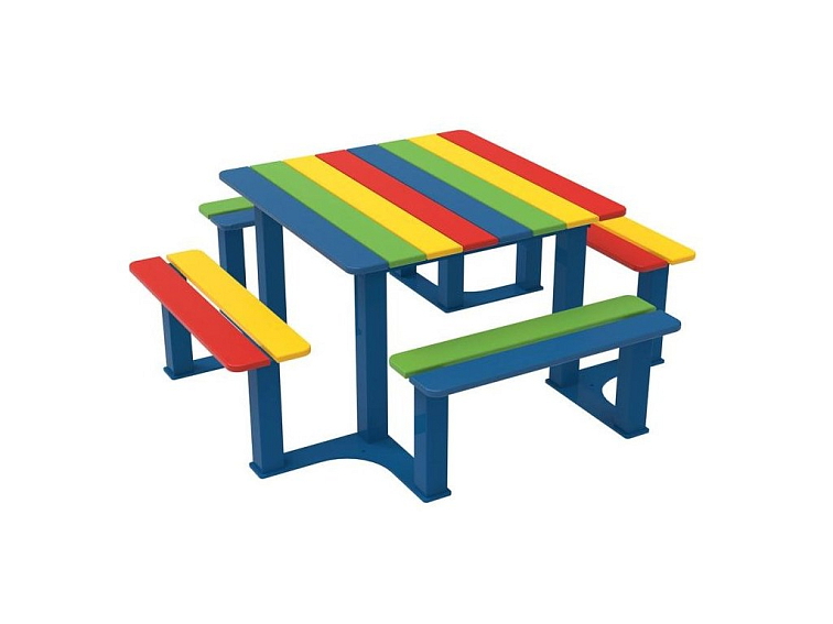 Piknikový stůl Silaos pro mateřské školky a školy