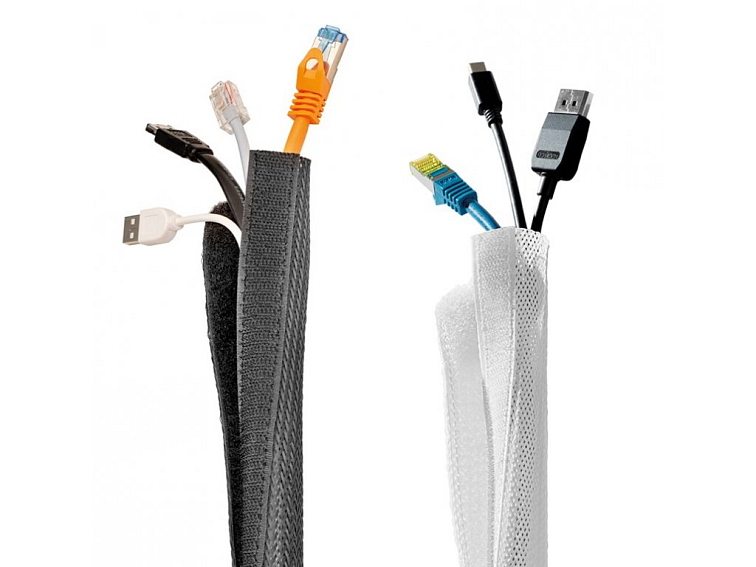 Kabelový organizér na suchý zip