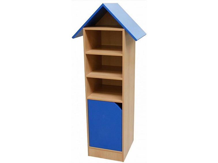 Skříňka pro mateřské školy 40x160x47 cm se stříškou