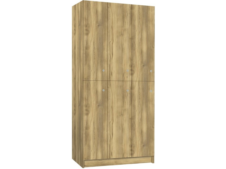 Šatní skříň 6-boxové lamino