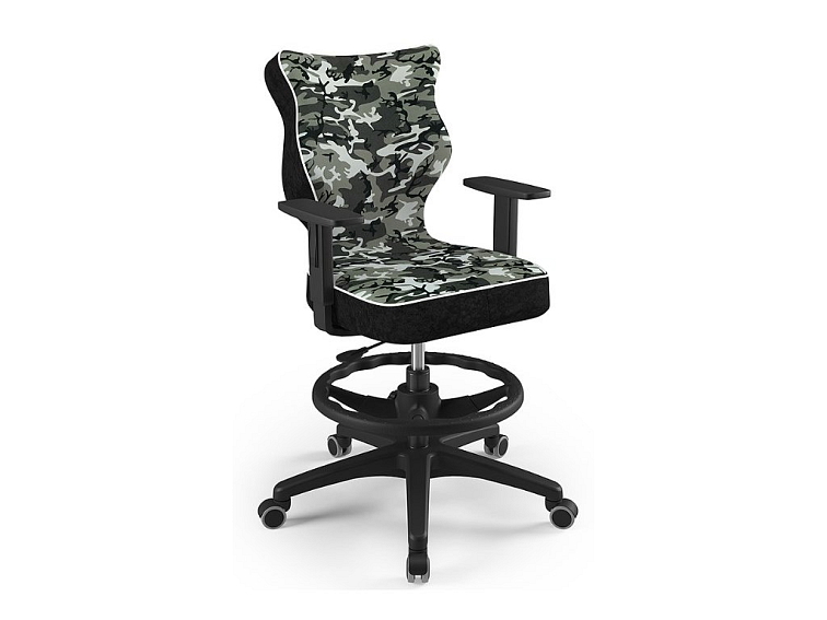 Židle Duo pro děti a mládež na kolečkách s područkami