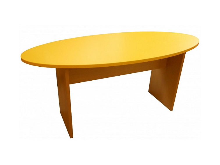 Dětský stolek ovál 120x52 cm pro mateřské školy