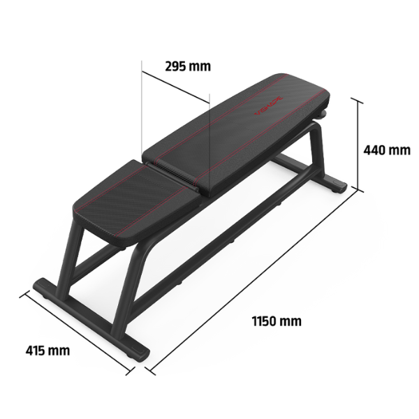 Posilovací sklápěcí lavice ViSHAPE SmartGym Pro Bench