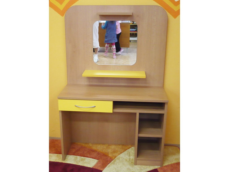 Kadeřnický koutek pro mateřské školy, 80x120x34 cm