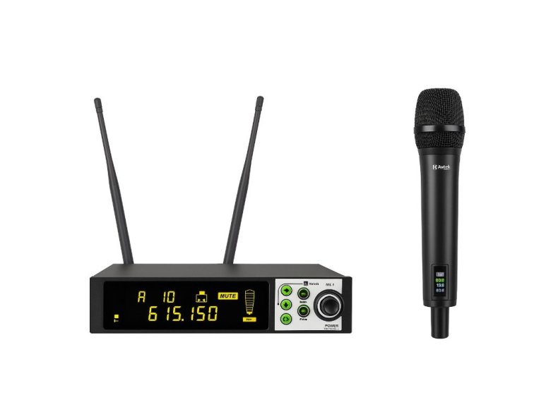 Bezdrátový mikrofonní systém AVTEK WM 1H s ručním mikrofonem