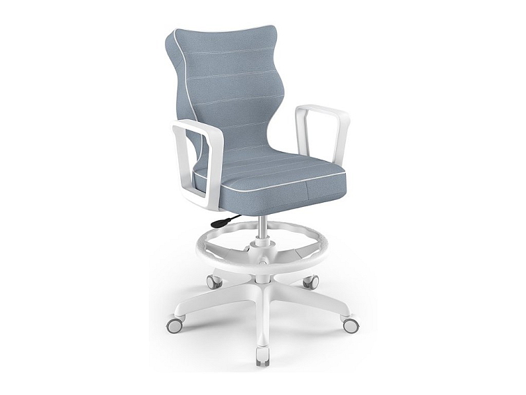 Židle Norm pro děti a mládež na kolečkách s područkami