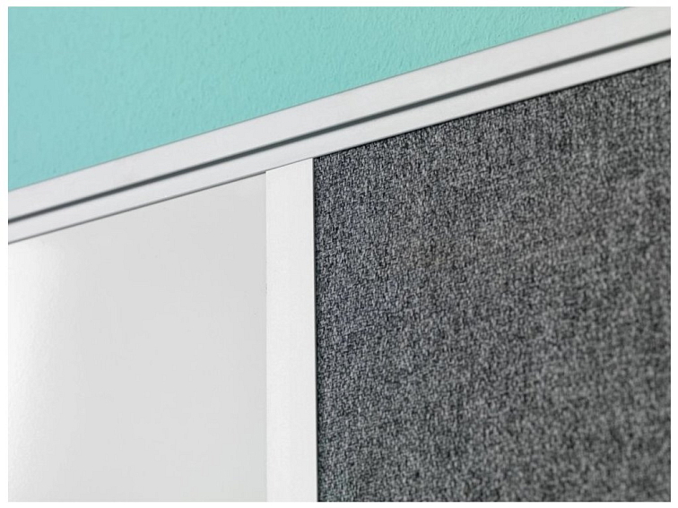 Kombinovaná tabule/nástěnka Smit Visual 16 mm