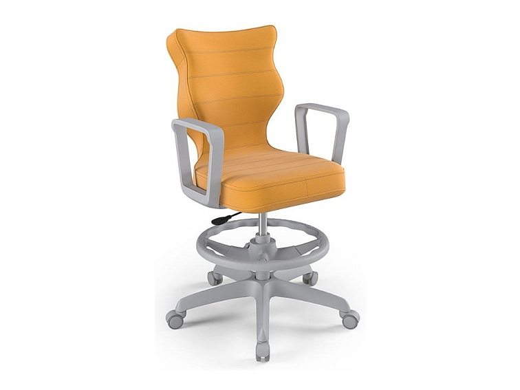 Židle Norm pro děti a mládež na kolečkách s područkami