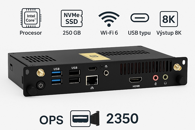 Vestavný OPS počítač ADVANTouch i5 2350