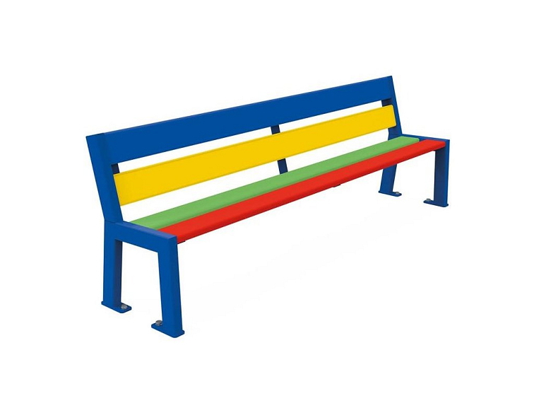 Lavička Silaos pro mateřské školky a školy