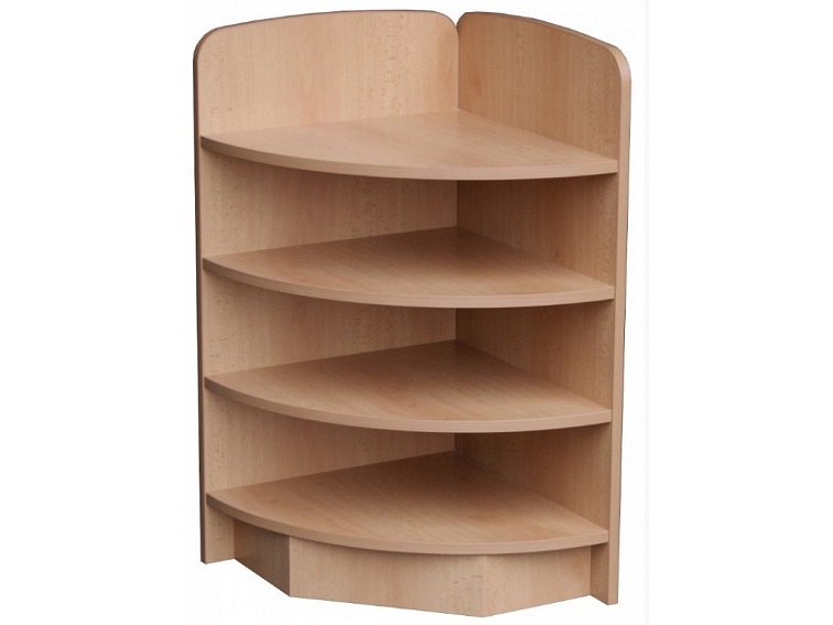 Skříňka rohová 90° pro mateřské školy 47x85x47cm