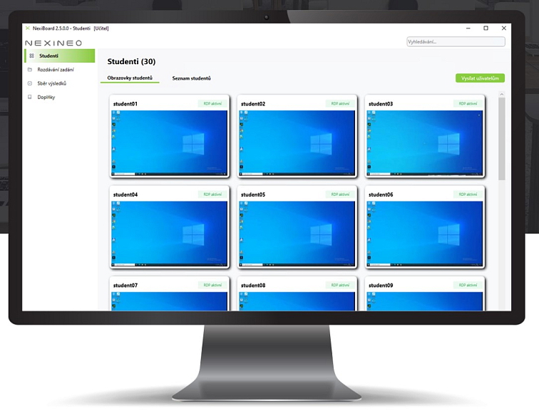 Chytrá počítačová učebna na míru