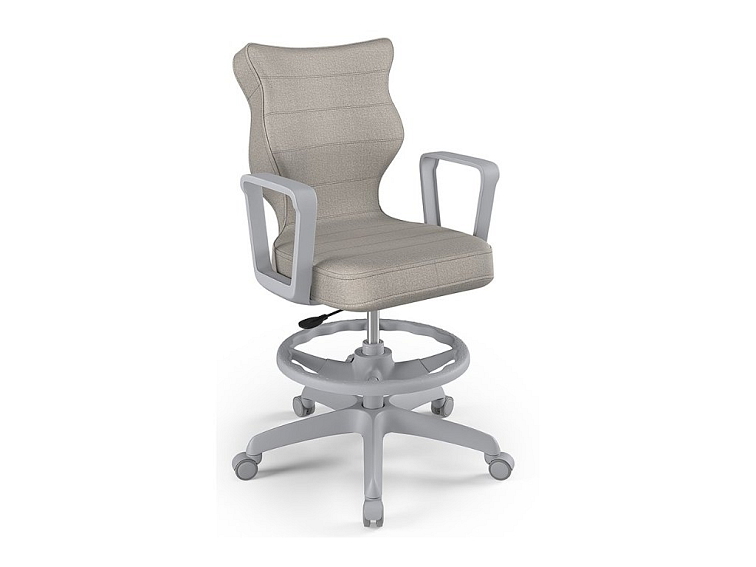 Židle Norm pro děti a mládež na kolečkách s područkami