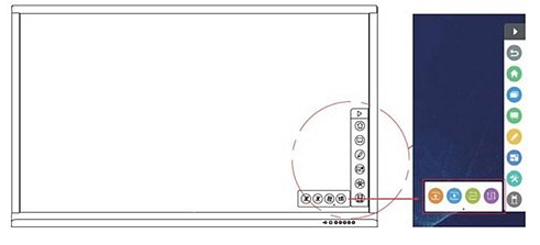 Mobilní elektrický stojan pro interaktivní displeje Avtek TouchScreen Electric Stand V3