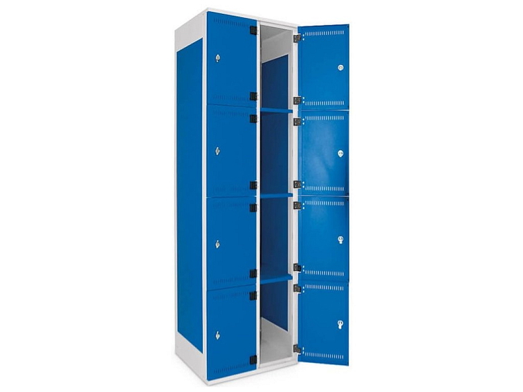 Kovová skříňka 8-boxová