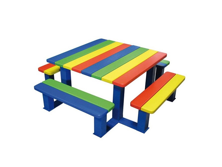 Piknikový stůl Silaos pro mateřské školky a školy