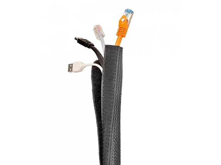 Kabelový organizér na suchý zip