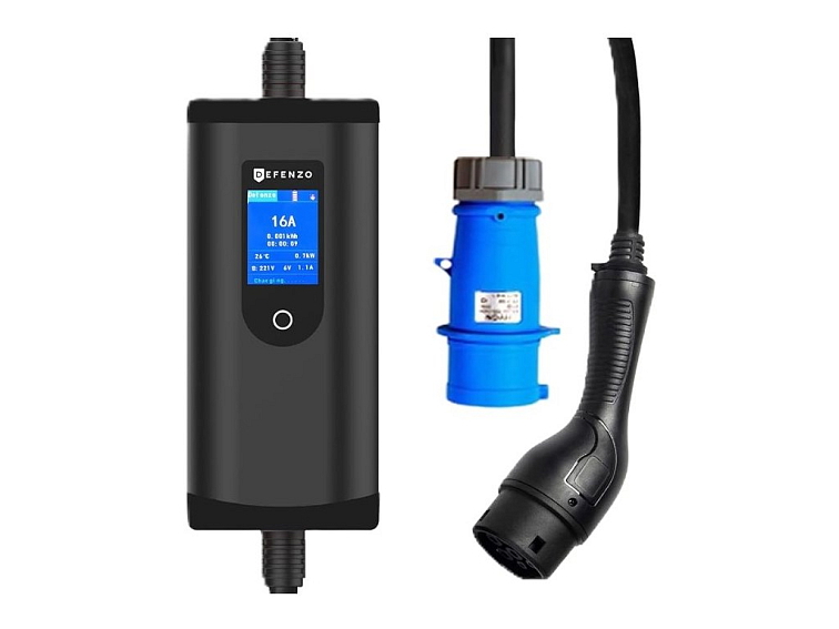 Přenosná nabíječka pro elektromobily Defenzo ToGo AC 7