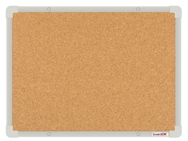 Korková nástěnka s barevným rámem