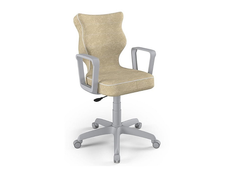 Židle Norm pro děti a mládež na kolečkách s područkami