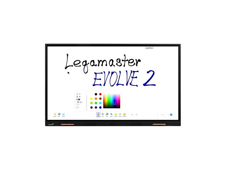 Dotykový displej Legamaster na pylonech (55" - 86")