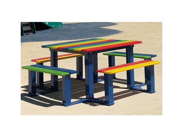 Piknikový stůl Silaos pro mateřské školky a školy