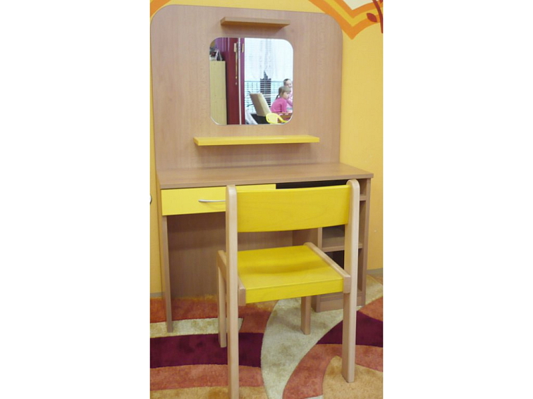 Kadeřnický koutek pro mateřské školy, 80x120x34 cm