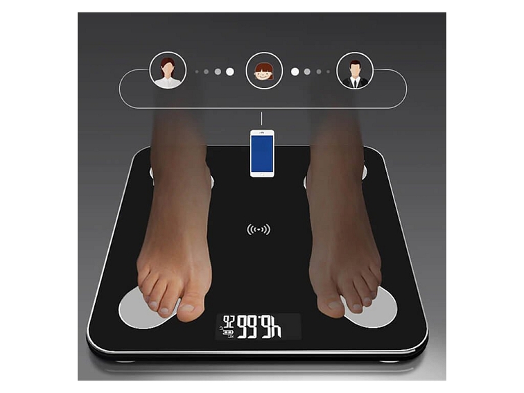 Chytrá osobní váha s analýzou těla
