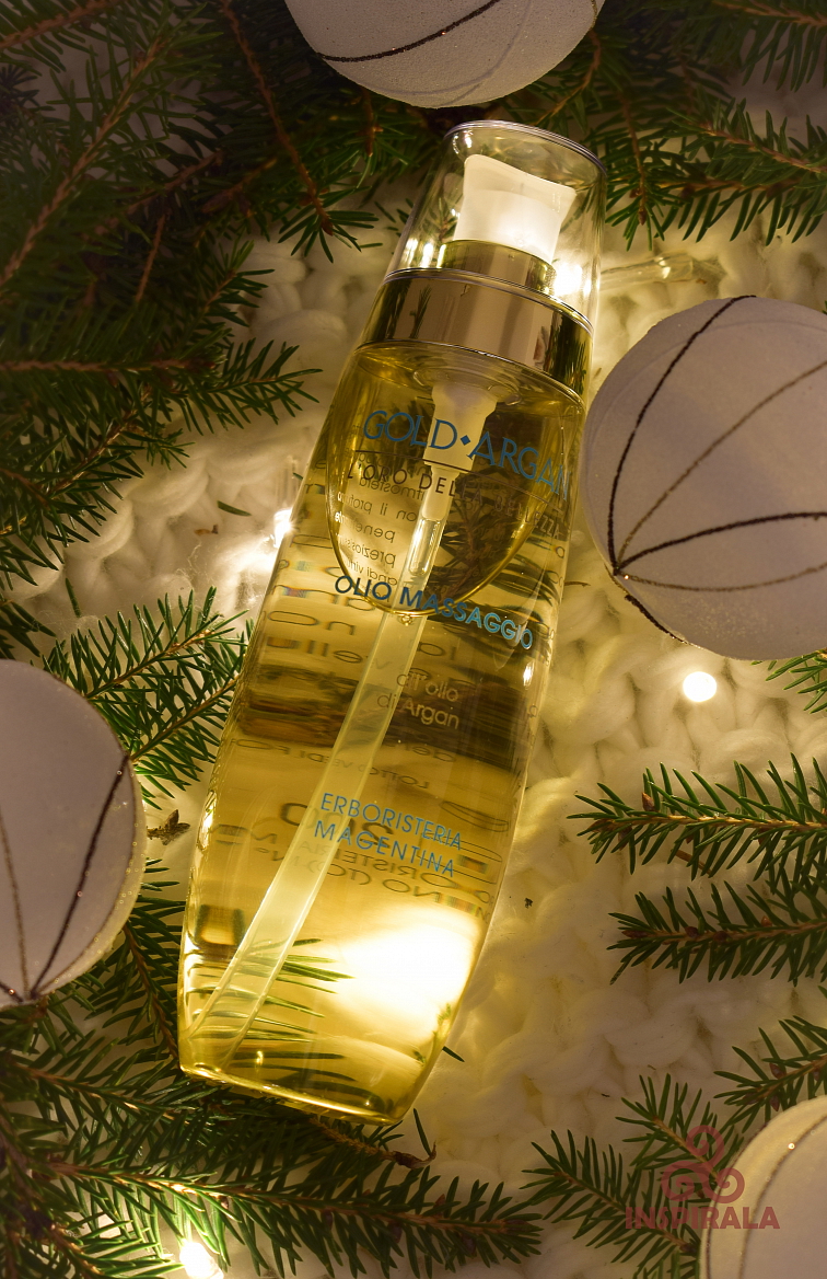 TĚLOVÝ MASÁŽNÍ OLEJ GOLD ARGAN